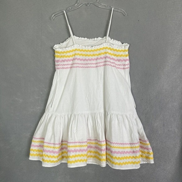Lisa Marie Fernandez Target Dress Women Sz Small Mini Sundress Summer Rick Rack - Picture 4 of 15